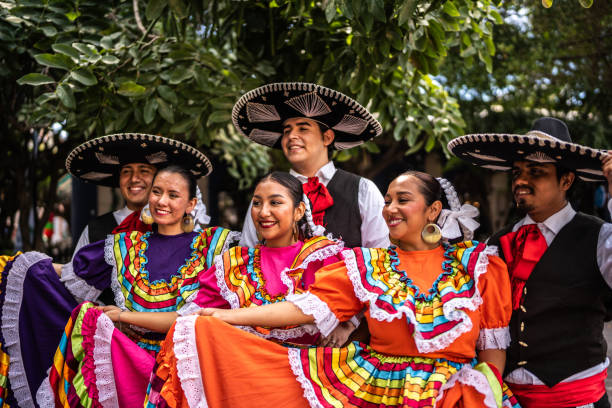 istock Traditional Mexican dancers outdoors 2083397802