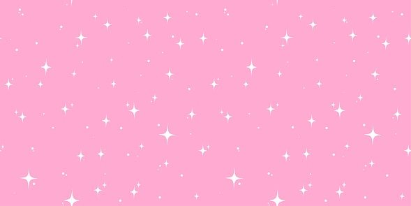 seamless pattern with a star. trendy pink stripe, texture. fashion background for girls. simple background for print, fabric, wallpaper, textile. Abstract space design. art vector, pink style