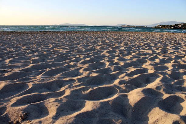land on the beach. Izmir, Cesme