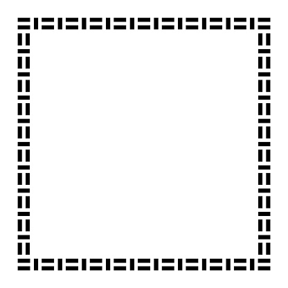 square frame, border frame graphic simple, square frame, art line frame