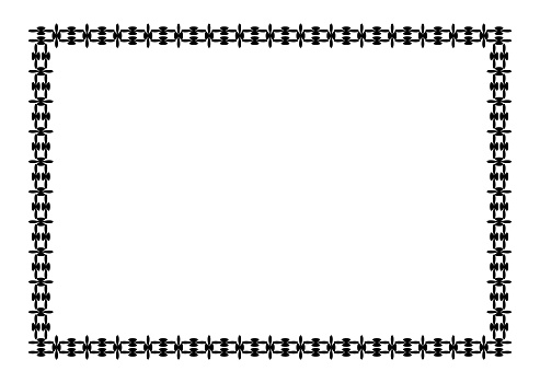 Simple Frameborder Rectangle Rectangle A4 Frame Border Frame Graphic Simple Art Line Frame Stock ...
