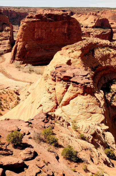istock Surrounding Hills, Cliffs, and Valley Canyon De Chelly Arizona 2083562423