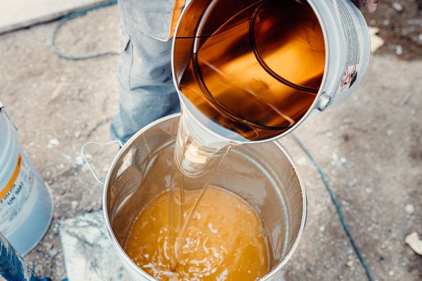 istock metal bucket for preparing floor 2083596050