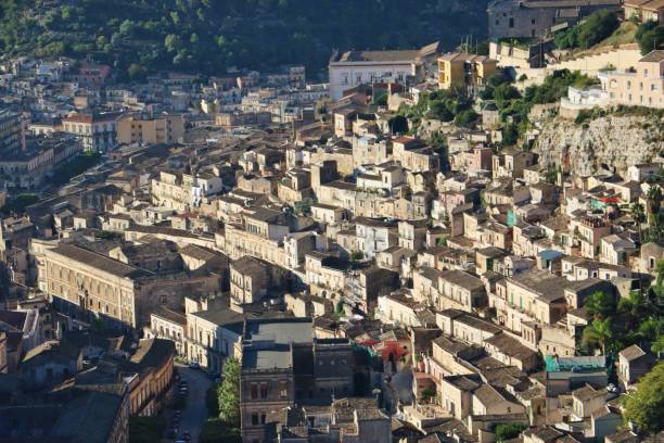istock Aerial View of Modica Cityscape 2083676087