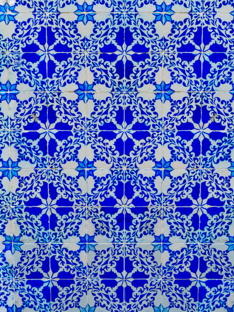 istock old Lisbon tiles , azulejos Portuguese Mosaic Tile Seamless Border Pattern. Ceramic Azulejo Style 2083679780