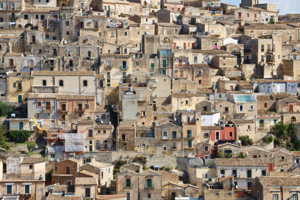 istock Aerial View of Modica Cityscape 2083681906