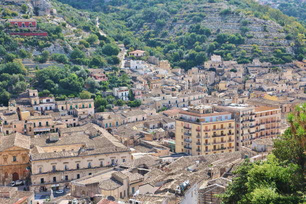 istock Aerial View of Modica Cityscape 2083685144