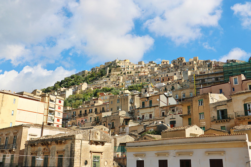 Modica is a popular tourist town in Sicily Island