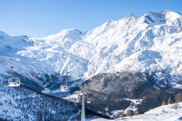istock Mountain massif near Saas-Fee in Switzerland 2083764471