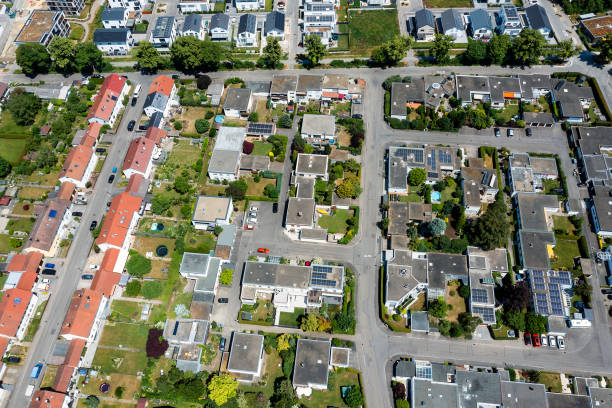 istock Houses seen from above 2083786105