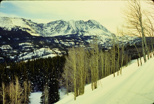 Ski Touring in the North Gore Range White River National Forest Colorado