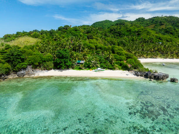 istock White Beach in Cobrador Island. Romblon, Philippines. 2083835810