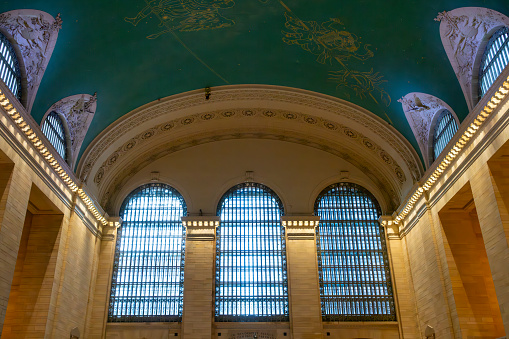 Entrance Hall of Grand Central Terminal (Grand Central Station) in New York City, USA.