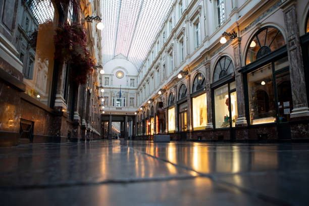 istock Saint Hubert Galleries at dawn 2083845640