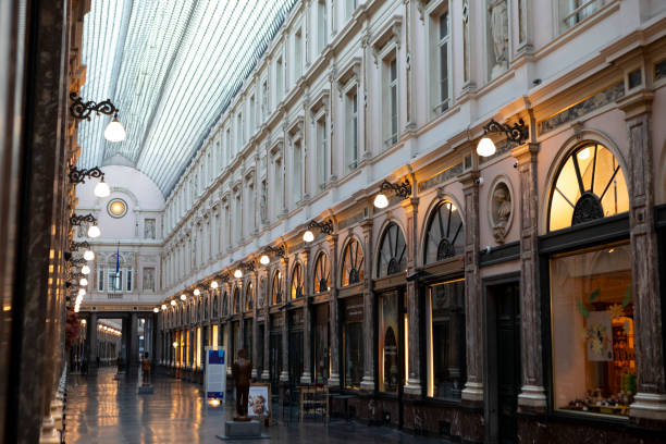 istock Saint Hubert Galleries at dawn 2083847217