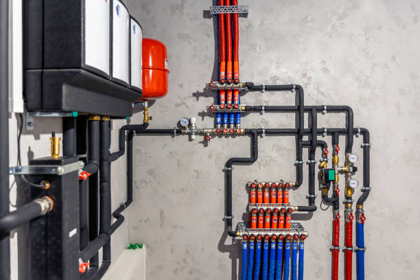 istock Modern autonomous heating system in the boiler room. 2083862202