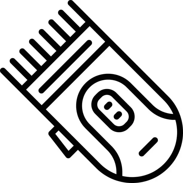 Vector illustration of Hair clipper icon. Clipper icon