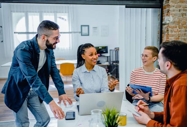 istock Colleagues working together on a new project 2083919684