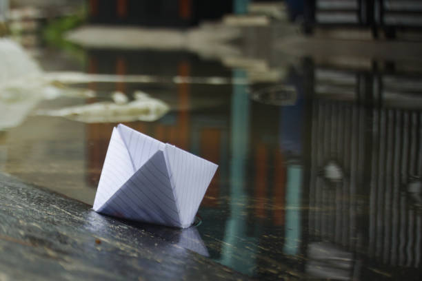 Paper boat toy