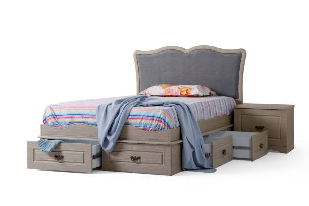 istock Teen bed , bed , single bed 2084099915