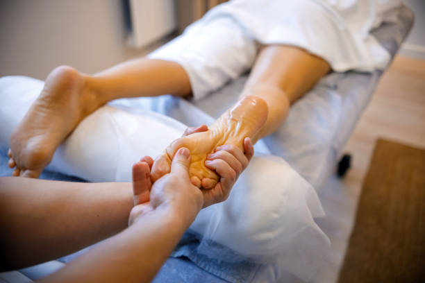 istock Unwinding with a Relaxing Leg Massage 2084129876