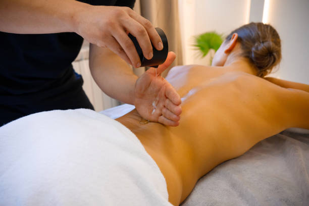 istock Indulgent Wax Massage Experience with Candles 2084135164