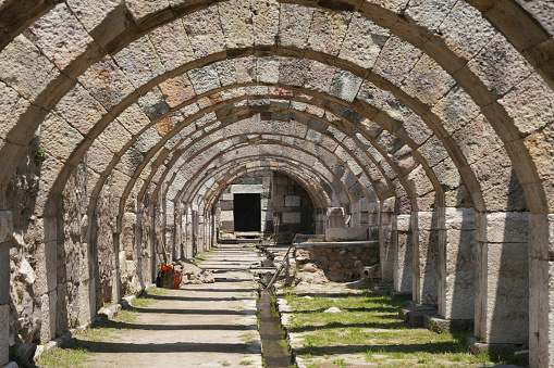 Agora of Smyrna in Izmir City, Turkey
