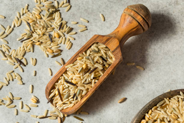 istock Dry Raw Organic Wild Rice 2084174987