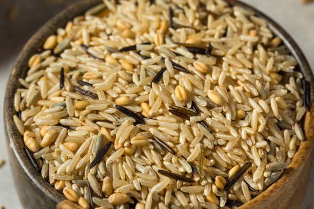 istock Dry Raw Organic Wild Rice 2084178115