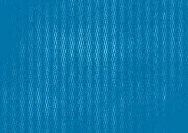 Vector illustration of Blue grunge half tone textured pattern