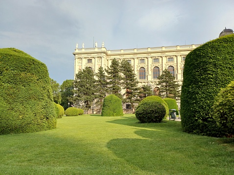Vienna, Austria - June 7, 2023: Museum of Fine Arts or Museum of Art History in center of Vienna city, Austria.
