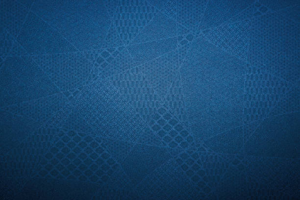 Navy background of Japanese paper