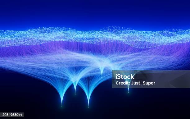 Neural Network Nodes Deep Learning Artificial Intelligence Machine ...
