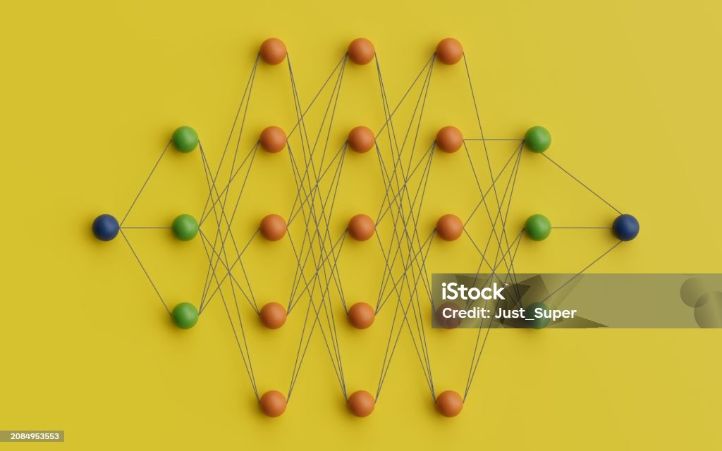 Deep Learning Network Model Vector Library Neural Network Nodes Deep Learning Artificial Intelligence Machine ...