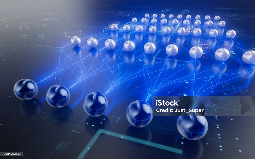 Deep Learning Node Neural Network Nodes Deep Learning Artificial Intelligence Machine ...