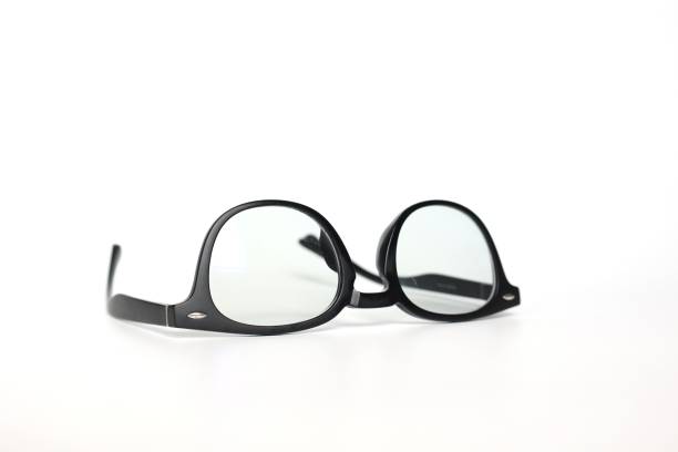 istock Glasses on white background, eyeglasses isolated on white background 2084997960