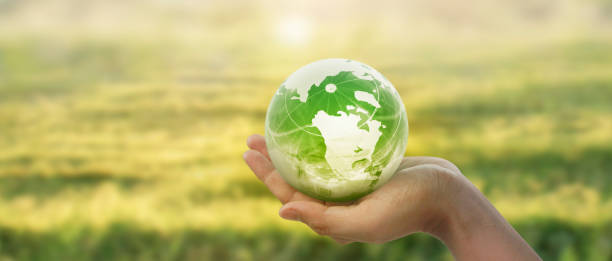 istock Globe ,earth in human hand, holding. Earth image provided by Nasa 2085071196