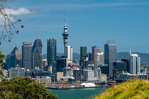 Central business district Auckland, New Zealand