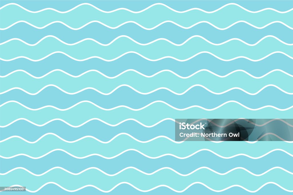 Two Colour Vactor Pattern Background Wave Pattern Stock Illustration - Download Image Now - Abstract ...