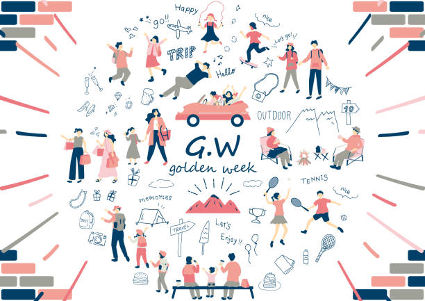 690+ Golden Week Japan Stock Illustrations, Royalty-Free Vector