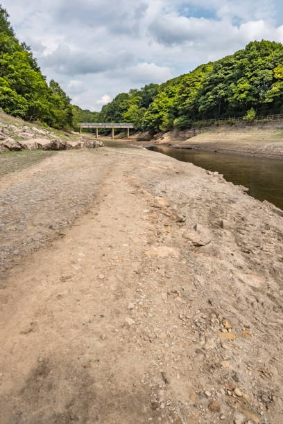 istock Drought At Lancashire Reservoir 2085689581