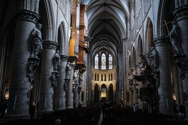 istock The Cathedral of St Michael and St Gudula 2085695925