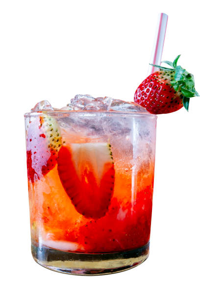 istock Strawberry cocktail with fresh fruit and ice 2085771204