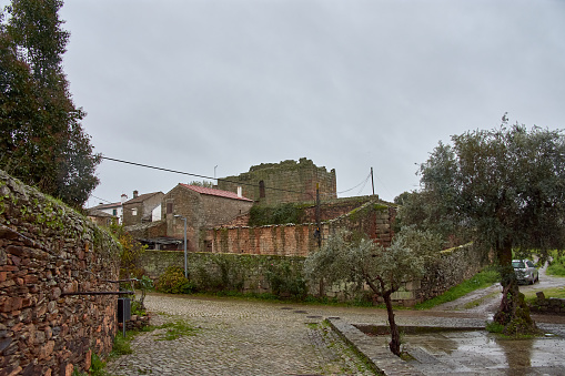 The Templar tower at Idalha-a-Velha in Portugal was built in the 13th century, the last remnant of the village's Templar era.