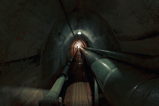 WWII Oil Storage Tunnel in Darwin, Australia.