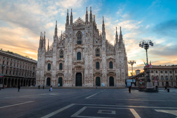 istock Duomo of Milano at sunrise 2085831454