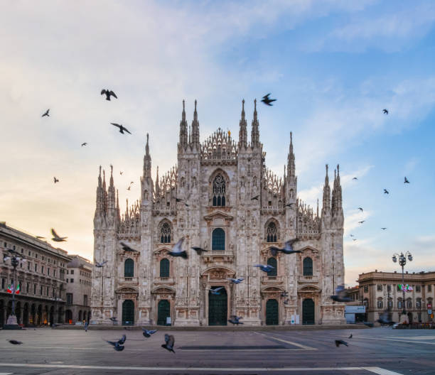 istock Duomo of Milano at sunrise 2085831972