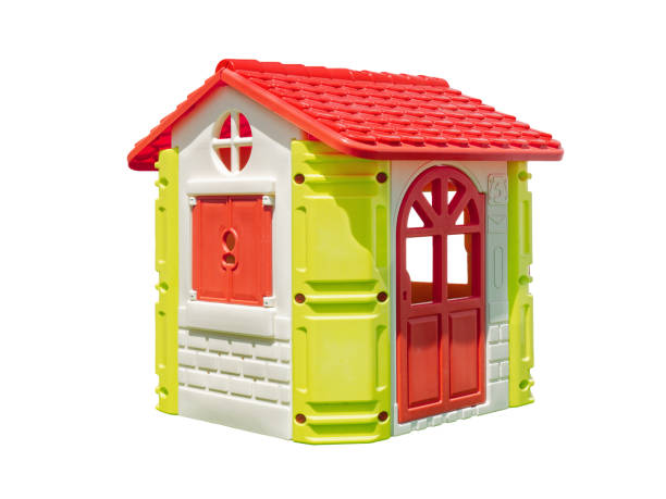 istock colorful plastic play house on white isolated 2085835678
