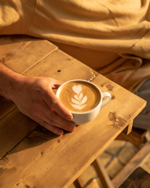 istock Closeup of coffee latte in a cup 2085854437