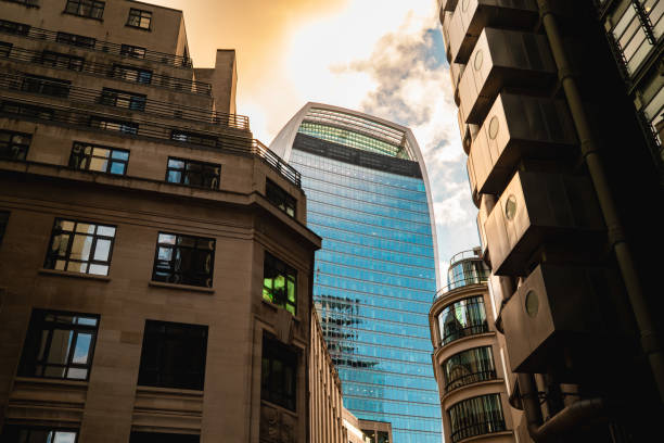 istock Modern architecture buildings exterior background in London 2085881040